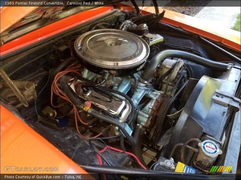 Carousel Red / White 1969 Pontiac Firebird Convertible
