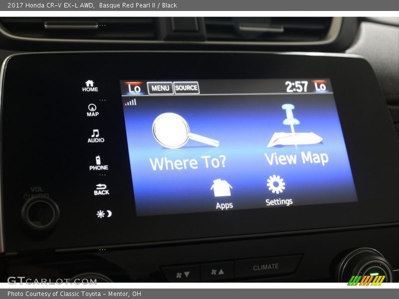 Basque Red Pearl II / Black 2017 Honda CR-V EX-L AWD