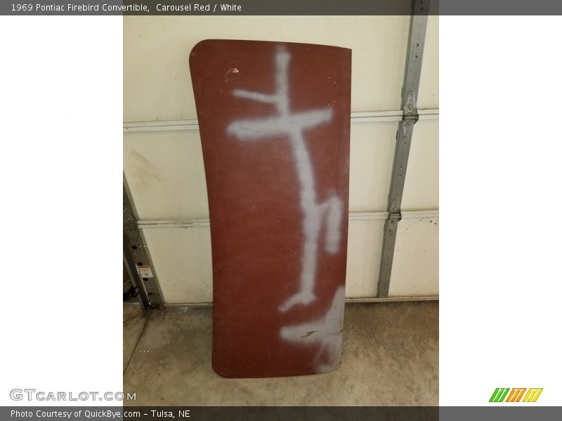 Carousel Red / White 1969 Pontiac Firebird Convertible