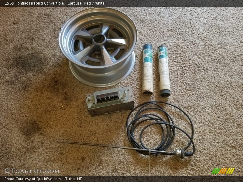 Carousel Red / White 1969 Pontiac Firebird Convertible