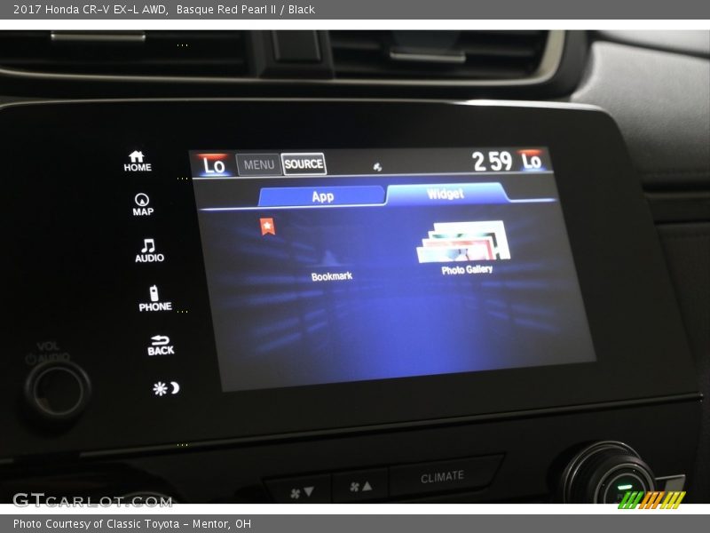 Basque Red Pearl II / Black 2017 Honda CR-V EX-L AWD