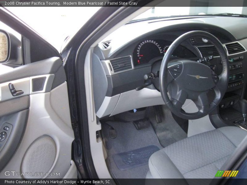Modern Blue Pearlcoat / Pastel Slate Gray 2008 Chrysler Pacifica Touring