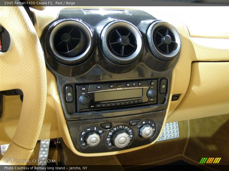 Red / Beige 2005 Ferrari F430 Coupe F1