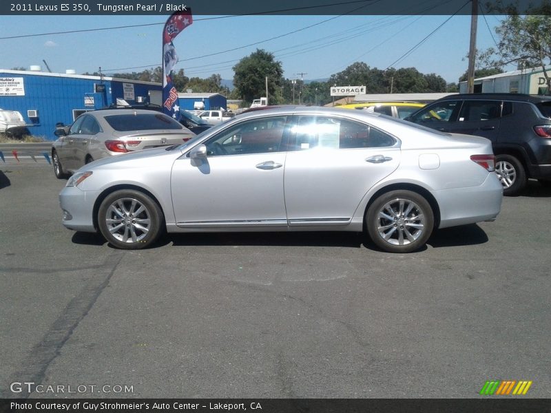 Tungsten Pearl / Black 2011 Lexus ES 350