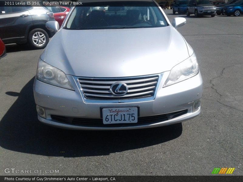 Tungsten Pearl / Black 2011 Lexus ES 350
