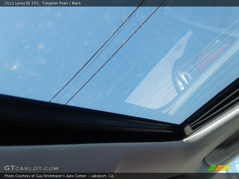 Tungsten Pearl / Black 2011 Lexus ES 350