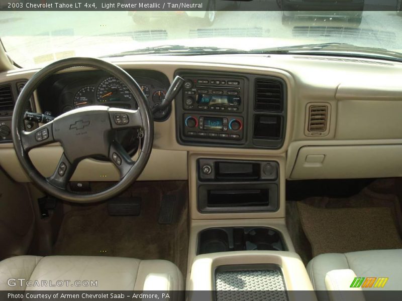 Light Pewter Metallic / Tan/Neutral 2003 Chevrolet Tahoe LT 4x4