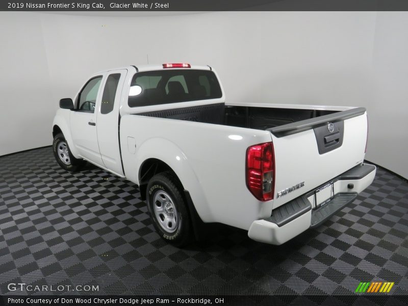  2019 Frontier S King Cab Glacier White