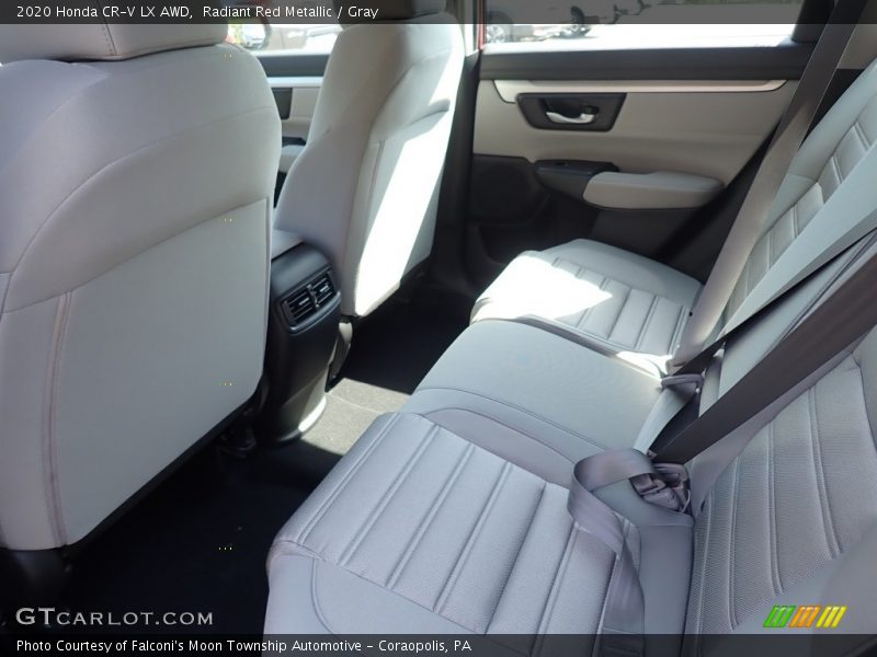 Radiant Red Metallic / Gray 2020 Honda CR-V LX AWD