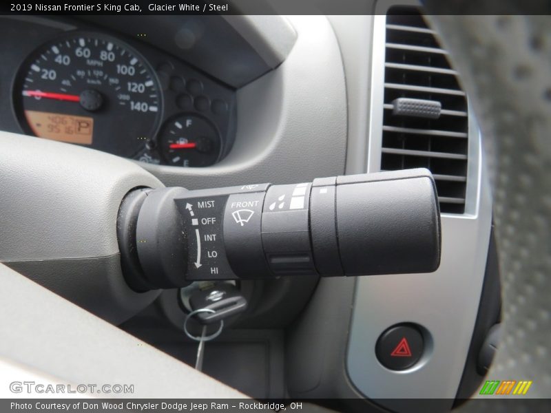Controls of 2019 Frontier S King Cab