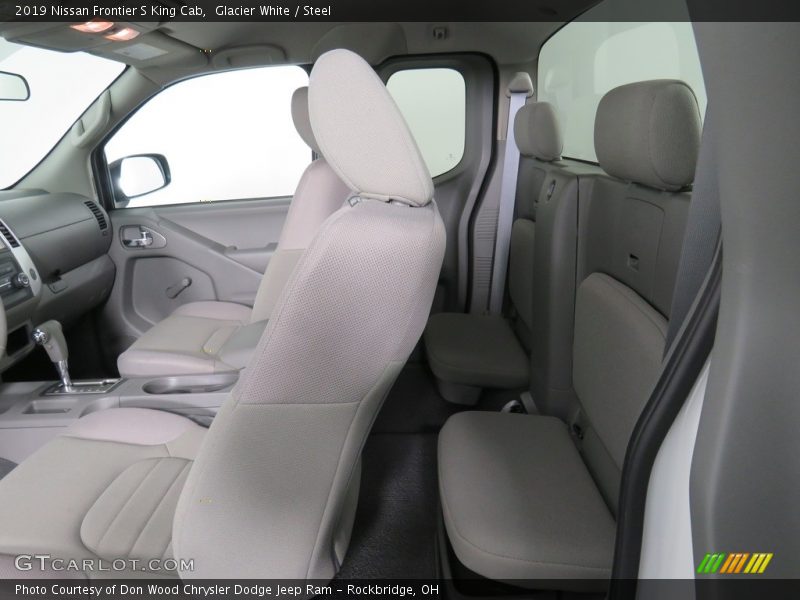 Rear Seat of 2019 Frontier S King Cab