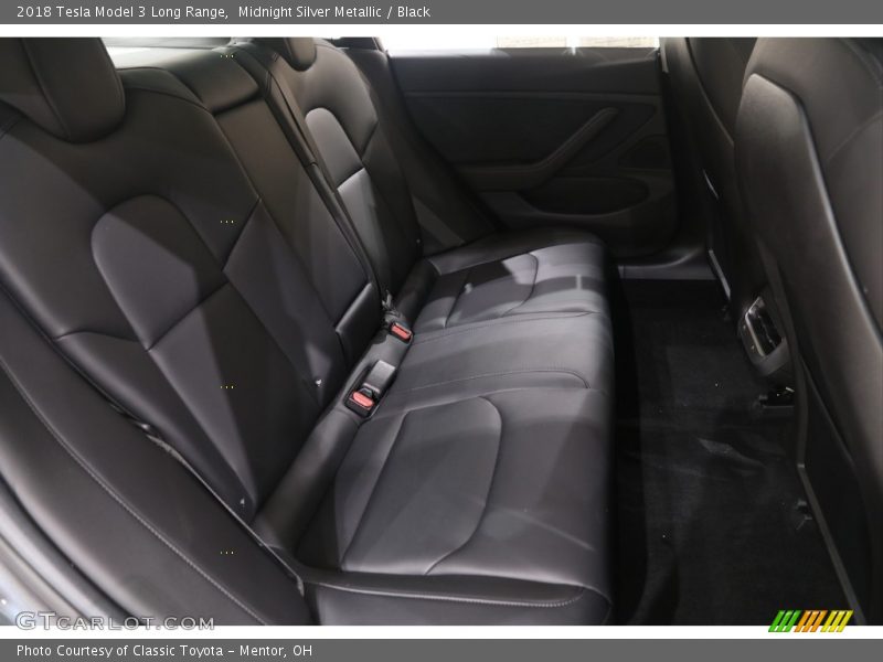 Rear Seat of 2018 Model 3 Long Range