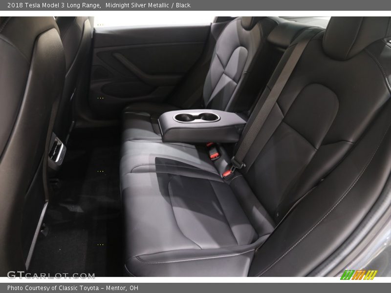 Midnight Silver Metallic / Black 2018 Tesla Model 3 Long Range
