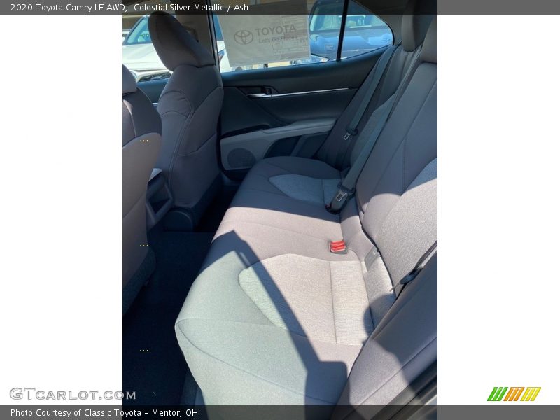 Celestial Silver Metallic / Ash 2020 Toyota Camry LE AWD
