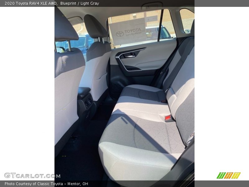 Blueprint / Light Gray 2020 Toyota RAV4 XLE AWD