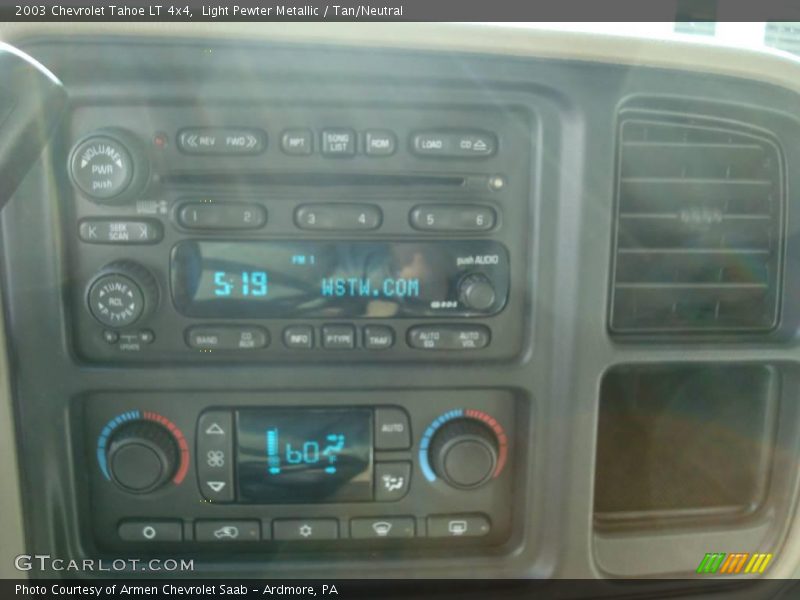 Light Pewter Metallic / Tan/Neutral 2003 Chevrolet Tahoe LT 4x4