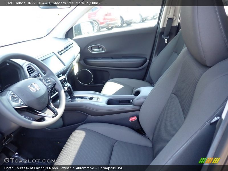 Modern Steel Metallic / Black 2020 Honda HR-V EX AWD