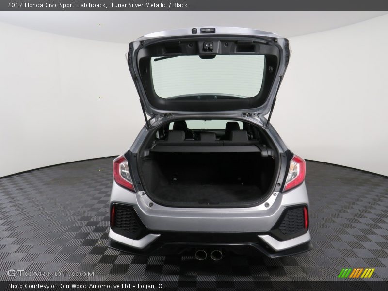 Lunar Silver Metallic / Black 2017 Honda Civic Sport Hatchback