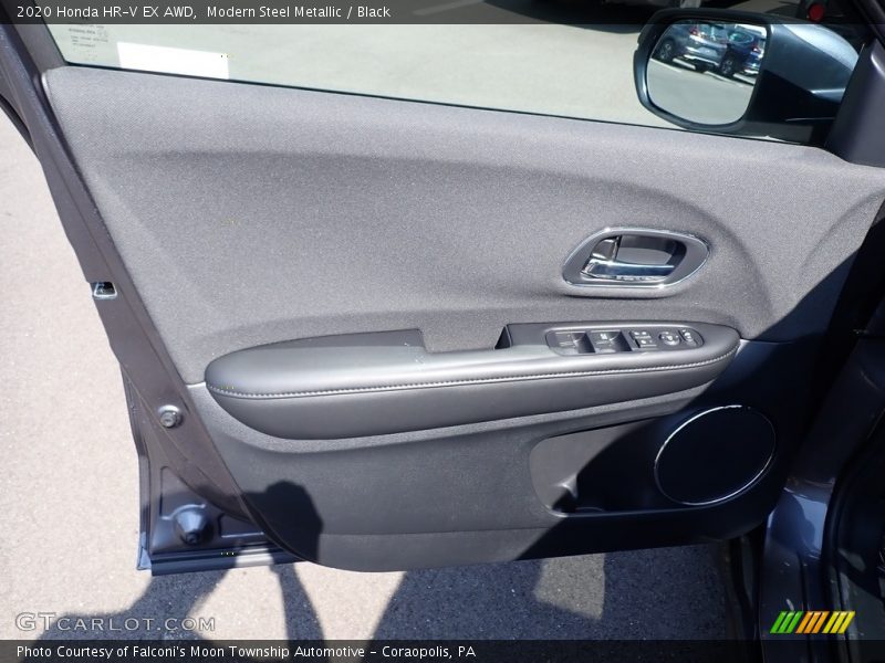 Modern Steel Metallic / Black 2020 Honda HR-V EX AWD