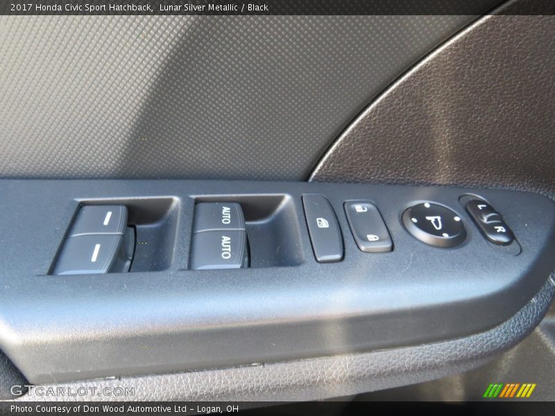 Lunar Silver Metallic / Black 2017 Honda Civic Sport Hatchback