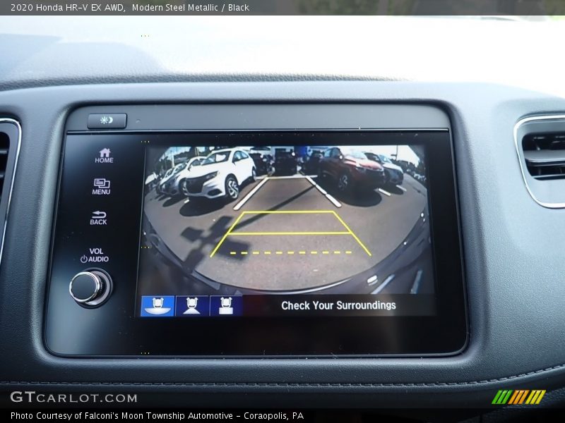 Modern Steel Metallic / Black 2020 Honda HR-V EX AWD