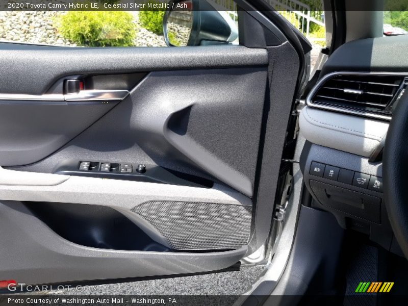 Celestial Silver Metallic / Ash 2020 Toyota Camry Hybrid LE