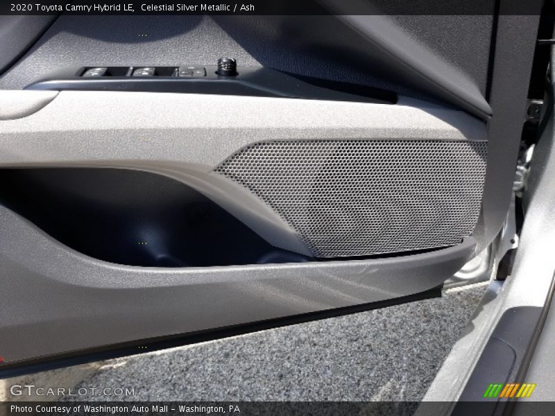 Celestial Silver Metallic / Ash 2020 Toyota Camry Hybrid LE