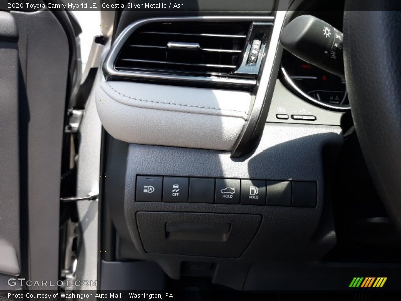 Celestial Silver Metallic / Ash 2020 Toyota Camry Hybrid LE