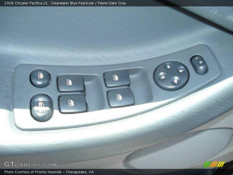 Clearwater Blue Pearlcoat / Pastel Slate Gray 2008 Chrysler Pacifica LX