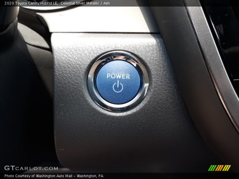 Celestial Silver Metallic / Ash 2020 Toyota Camry Hybrid LE