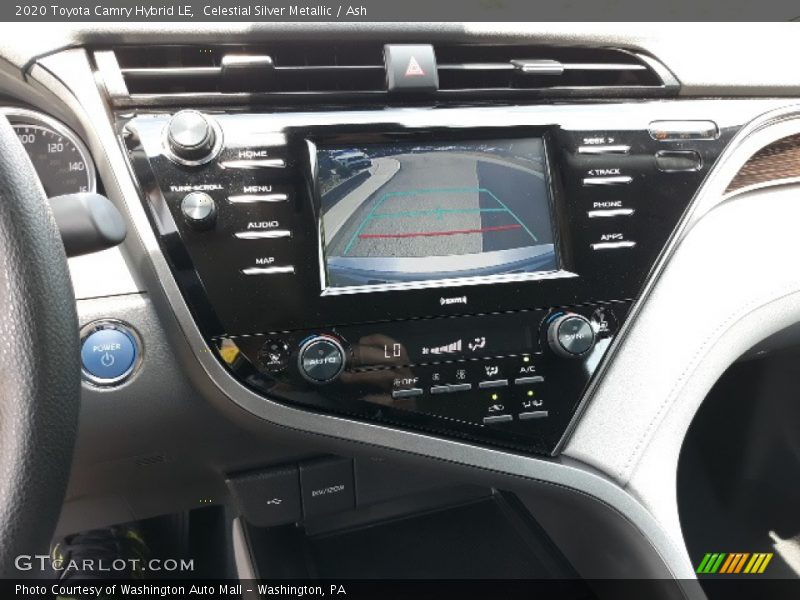 Celestial Silver Metallic / Ash 2020 Toyota Camry Hybrid LE