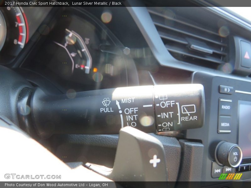 Lunar Silver Metallic / Black 2017 Honda Civic Sport Hatchback