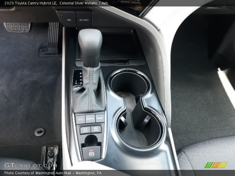 Celestial Silver Metallic / Ash 2020 Toyota Camry Hybrid LE