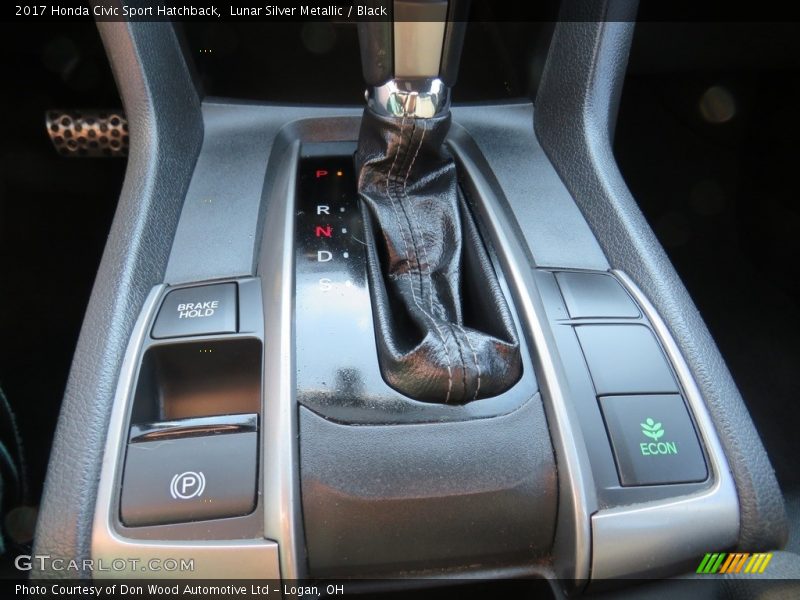 Lunar Silver Metallic / Black 2017 Honda Civic Sport Hatchback