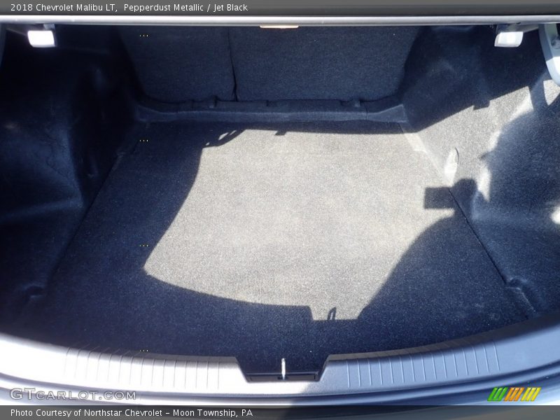 Pepperdust Metallic / Jet Black 2018 Chevrolet Malibu LT