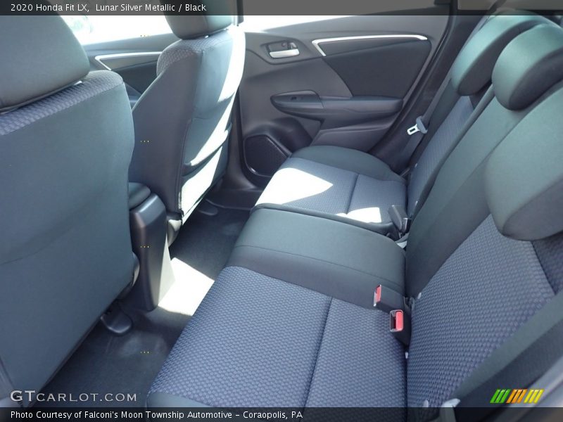 Lunar Silver Metallic / Black 2020 Honda Fit LX