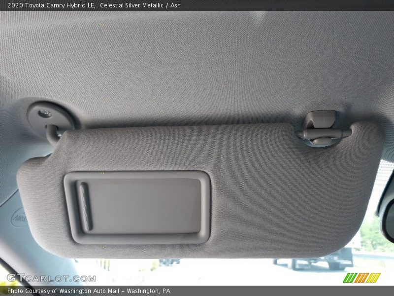 Celestial Silver Metallic / Ash 2020 Toyota Camry Hybrid LE