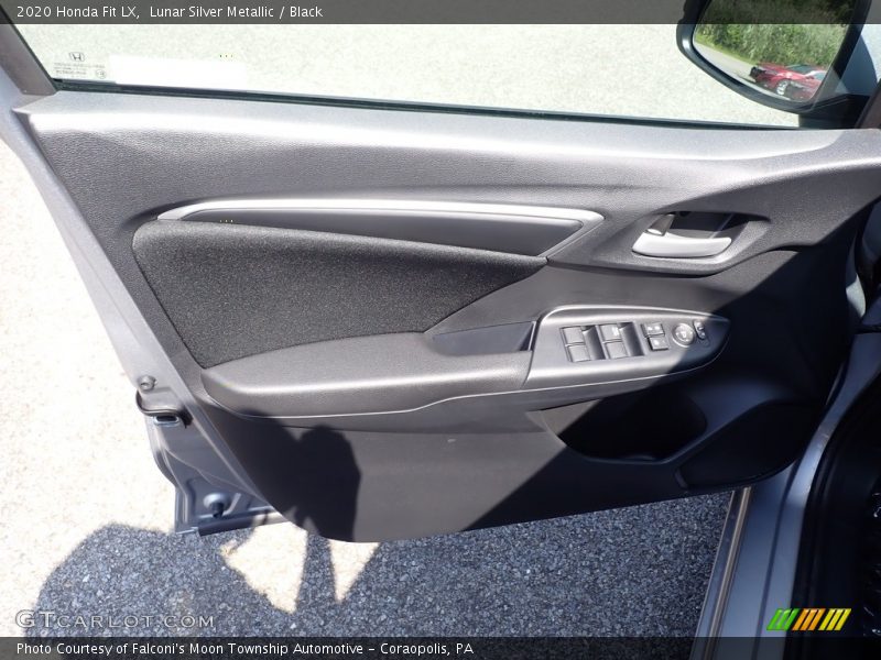 Lunar Silver Metallic / Black 2020 Honda Fit LX