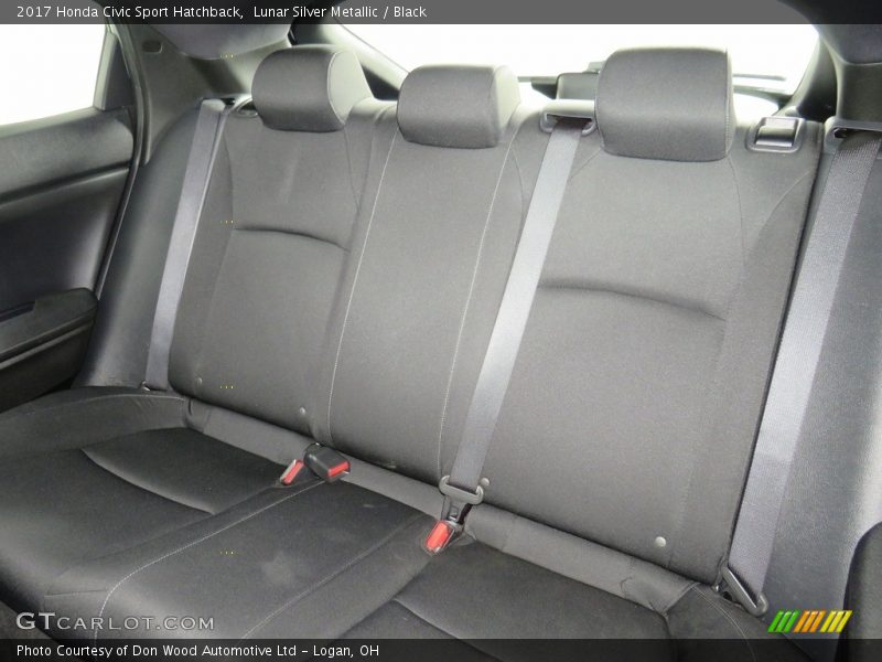 Lunar Silver Metallic / Black 2017 Honda Civic Sport Hatchback