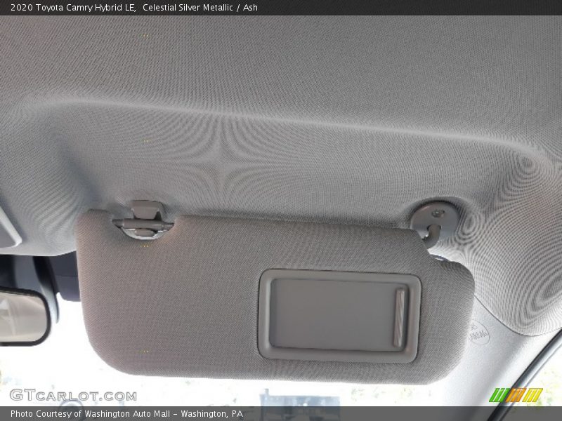 Celestial Silver Metallic / Ash 2020 Toyota Camry Hybrid LE