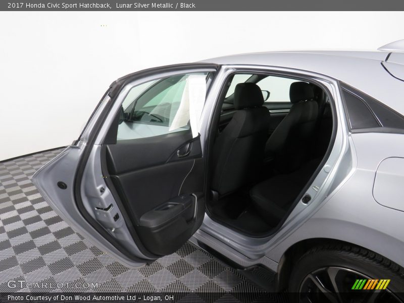 Lunar Silver Metallic / Black 2017 Honda Civic Sport Hatchback