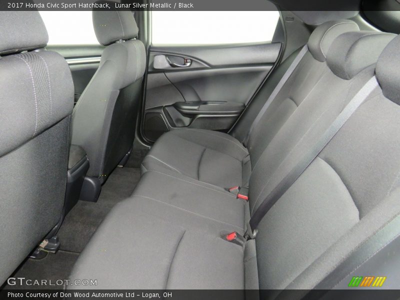 Lunar Silver Metallic / Black 2017 Honda Civic Sport Hatchback
