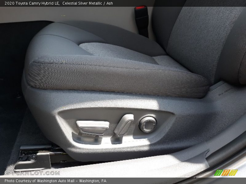 Celestial Silver Metallic / Ash 2020 Toyota Camry Hybrid LE