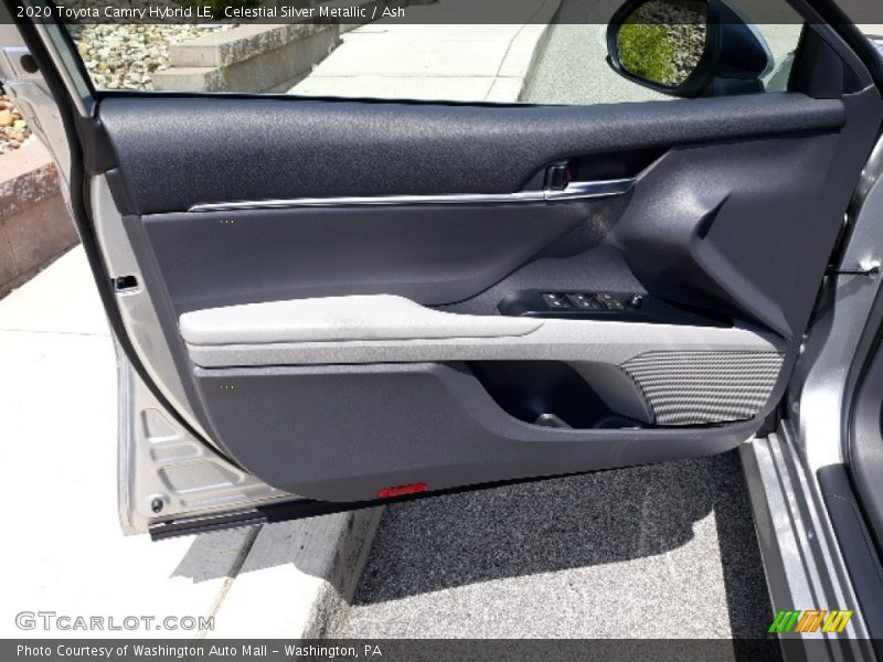 Celestial Silver Metallic / Ash 2020 Toyota Camry Hybrid LE