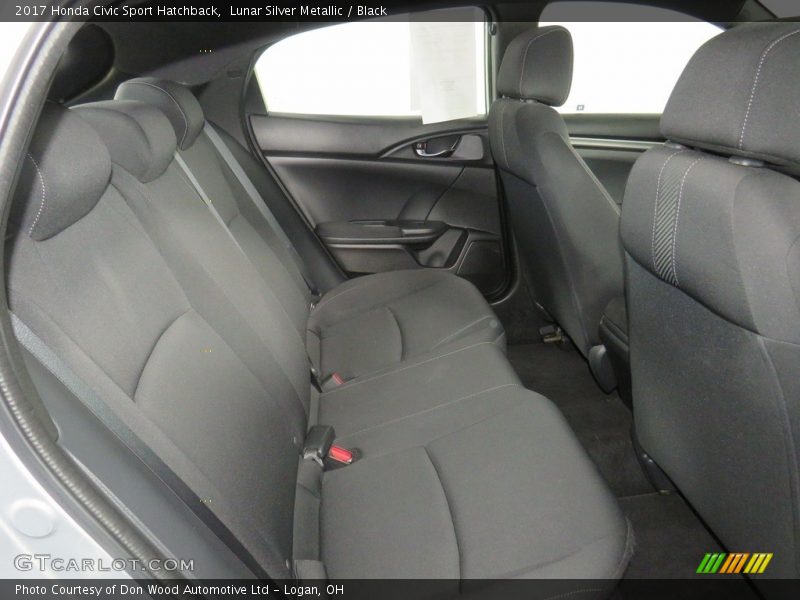 Lunar Silver Metallic / Black 2017 Honda Civic Sport Hatchback