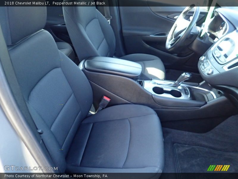 Pepperdust Metallic / Jet Black 2018 Chevrolet Malibu LT