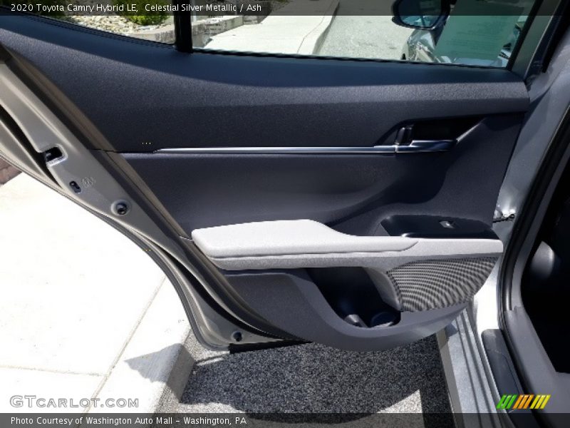 Celestial Silver Metallic / Ash 2020 Toyota Camry Hybrid LE