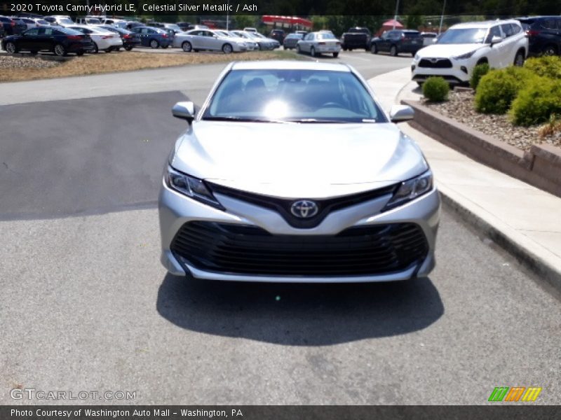 Celestial Silver Metallic / Ash 2020 Toyota Camry Hybrid LE