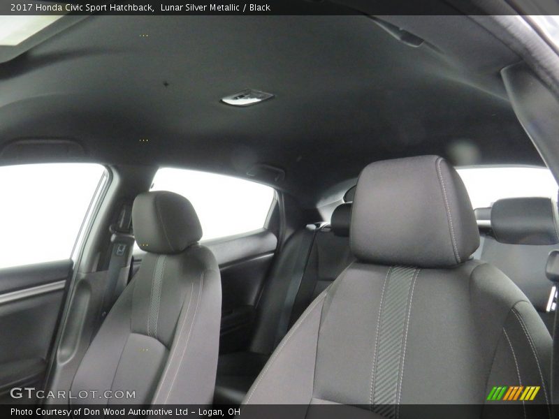 Lunar Silver Metallic / Black 2017 Honda Civic Sport Hatchback