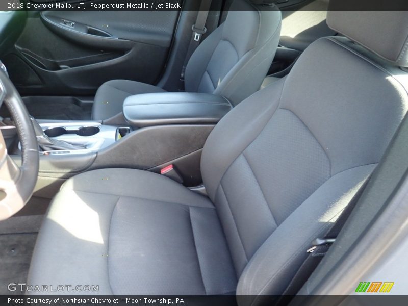 Pepperdust Metallic / Jet Black 2018 Chevrolet Malibu LT